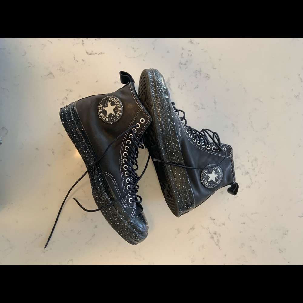 Converse leather high top